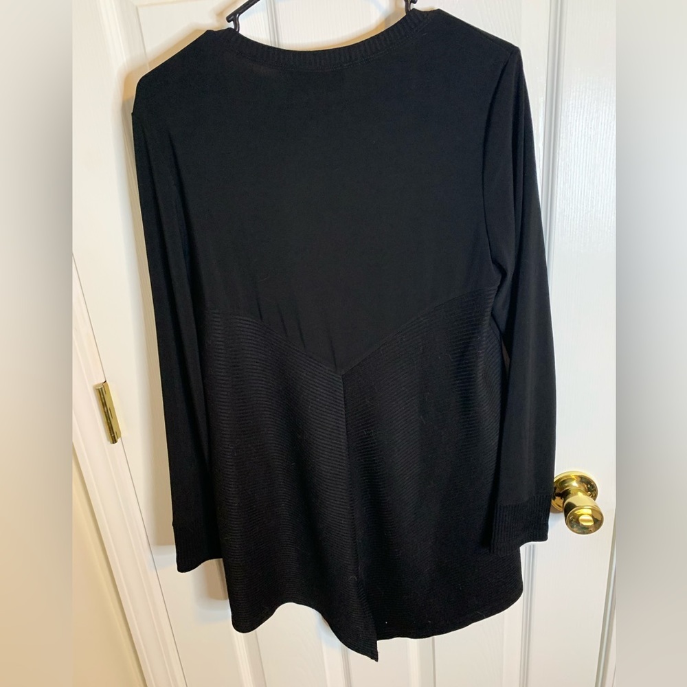 Joseph Ribkoff Ribbed Back Tunic - Picture 3 of 4